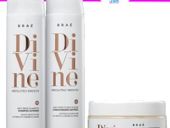 Kit Shampoo Condicionador e Máscara Braé Divine