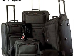 Conjunto de Malas de Viagem Swiss Move 5 Peças Friburgo Preta CJ14G0285