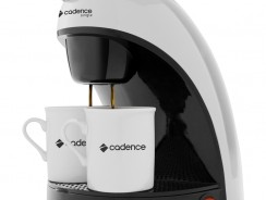 Cafeteira Elétrica Cadence Single CAF110 com 2 Xícaras de Cerâmica – Branco/Preto