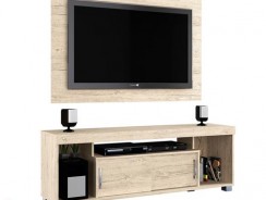 Rack com Painel Madetec Pierre para TVs de até 50”