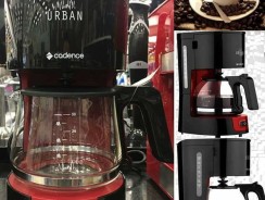 Cafeteira Elétrica Cadence Urban Compact CAF300 0,6L com Jarra de Vidro – Vermelha