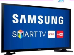 Smart TV LED 32″ Samsung 32J4300 HD com Conversor Digital 2 HDMI 1 USB Wi-Fi 120Hz