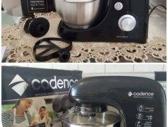 Batedeira Cadence BAT550 Orbital Orbit Black Premium 8 Velocidades Preto/Inox – 400w