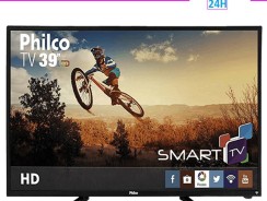 Smart TV LED 39″ Philco PH39N86DSGW HD com Conversor Digital 3 HDMI 1 USB Wi-Fi Closed Caption e Sleep timer