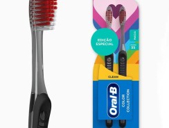 Escova de Dente Oral-B Color Collection Macia – 2 Unidades