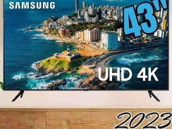 Smart TV Crystal 43″ 4K UHD Samsung CU7700 – Alexa built in, Samsung Gaming Hub