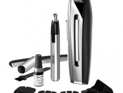 Kit Aparador de Pelos Wahl GroomsMan – Preto e Prata