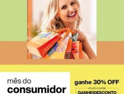 Natura: Ganhe 30% de desconto em suas compras, usando o Cupom