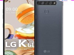 Smartphone LG K61 128GB 4G Octa-Core – 4GB RAM 6,53” Câm. Quádrupla + Selfie 16MP