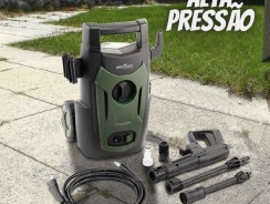 Lavadora de Alta Pressão Britânia BLA2600 com 1500 PSI e 1200W – Verde/Preto