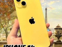 Apple iPhone 14 (128 GB) – Amarelo –