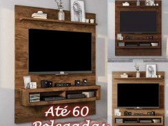 Painel para TV até 60” Sense Magno 1 Prateleira – Caemmun