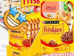 Ração Úmida para Gatos Adultos Purina Friskies Carne ao Molho 85g – 15 sachês