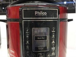 Panela de Pressão Elétrica Philco Digital 1000W – 6L Timer Controle de Temperatura