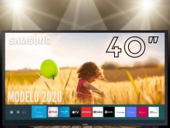 Samsung Smart Tv Led 40” Tizen Fhd 40t5300 2020 Com Wifi , Plataforma Tizen