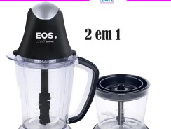 — Mini Processador E Liquidificador Eos El1q01 1,5l 450w