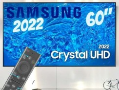 Samsung Smart TV 60″ Crystal UHD 4K 60BU8000