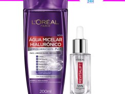 Kit Sérum Preenchedor Anti idade L’Oréal Paris Revitalift, 30ml + Água Micelar Hialurônico, 200ml