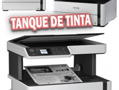 Impressora Multifuncional Epson EcoTank M2140 – Tanque de Tinta Preto e Branco USB