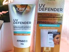 Kit Protetor Solar Facial L’Oréal Paris UV Defender Antioleosidade FPS60, 40G–