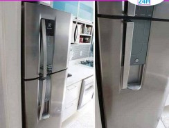 Geladeira/Refrigerador Frost Free Inox 380L Electrolux (DW42X)