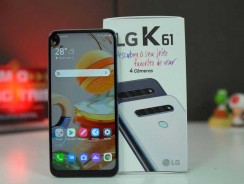 Smartphone LG K61 128GB 4G Wi-Fi Tela 6.5” Dual Chip 4GB RAM