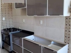 Cozinha Compacta Multimóveis New Paris 2836.892 – com Balcão 8 Portas 3 Gavetas