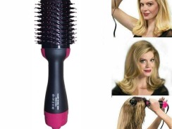 Escova Secadora Alisador Elétrica Quente Cabelo Com 3 Em1 Hair Styler ming 110V