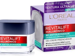 Gel Creme Hidratante Antioleosidade L’Oréal Paris Revitalif Hialurônico 49g