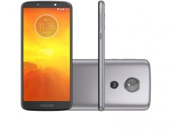 Smartphone Motorola Moto E5 32GB 4G – Quad Core 2GB RAM Tela 5,7” Câm. 13MP + Selfie 5MP Prata