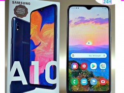 Smartphone Samsung Galaxy A10 32GB 4G – 2GB RAM 6,2” Câm. 13MP + Câm. Selfie 5MP