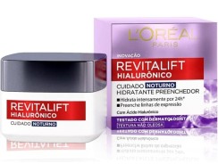 Creme Facial Anti-idade L’Oréal Paris Revitalift Hialurônico Noturno, 49g