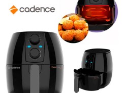 Fritadeira sem Óleo Cadence Pratic Fryer, 3L, Preta, FRT515