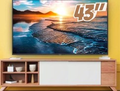 — Smart TV 43” Britânia Led BTV43G7PR2CSBLF Dolby Audio —