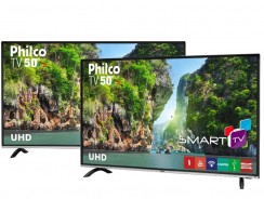 Smart TV LED 50” Philco 4K/Ultra HD PTV50F60SN – Conversor Digital Wi-Fi 3 HDMI 1 USB