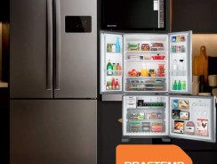 Geladeira Brastemp French Door Frost Free A+++ 554l Inox Bro85ak