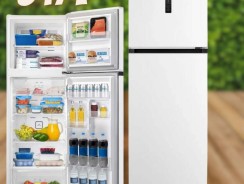 Geladeira/Refrigerador Midea Frost Free Duplex – Branco 347L MD-RT468MTA01 -.