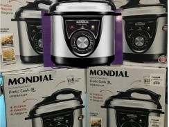 Panela de Pressão Elétrica Mondial Pratic Cook – PE-26 700W 3L Timer