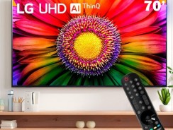 Smart TV 70″ 4K LG UHD ThinQ AI 70UR8750PSA HDR Bluetooth Alexa Google Assistente Airplay2 3 HDMI –/