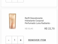 3 Refis Desodorante Hidratante Corporal Perfumado Luna – 300 ml