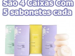 Conjunto de Sabonetes Puro Vegetal Tododia