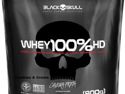 Whey 100% Hd Refil 900g Black Skull