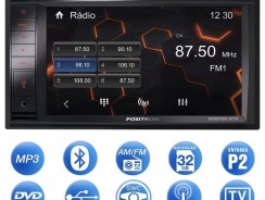 Central Multimídia Pósitron SP8530BT LCD 6,2” – Entrada para Câmera de Ré USB Bluetooth Micro SD