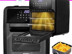 Fritadeira Sem Óleo Air Fryer Eos Premium 12l Titanium