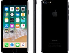 iPhone 7 Apple com 3D Touch, iOS 11, Touch ID, Câmera 12MP, Resistente à Água, WiFi, 4G LTE e NFC, 32GB, Preto Brilhante, Tela HD de 4,7″