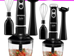 Mixer Turbo 3 em 1, Mondial, Preto, 350W, 127V – M-14