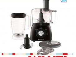 Processador de Alimentos Philips Walita Preto – Viva RI7630 2 Velocidades + Pulsar 600W