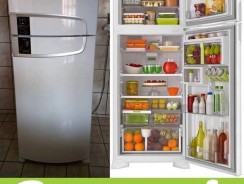 Geladeira/Refrigerador Consul Frost Free Duplex – 437L Bem Estar CRM55ABANA Branco