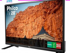 TV LED 28″ Philco PH28N91D HD com Conversor Digital 1 USB 1 HDMI – Preta