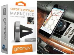 Suporte Veicular para Smartphone Universal – Magnético Geonav Essential